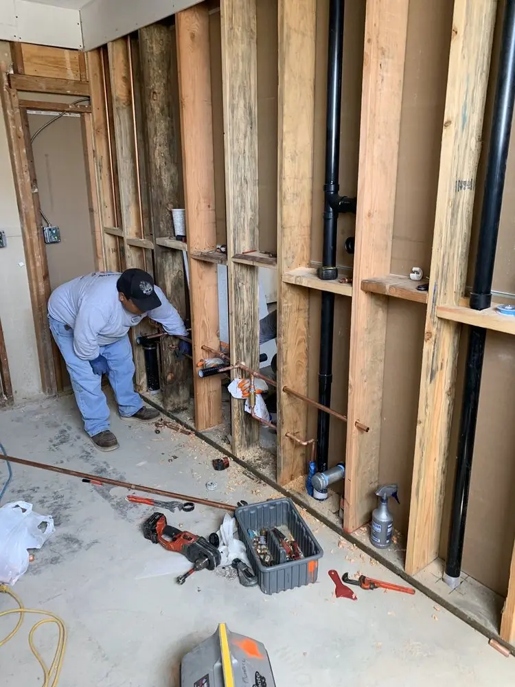 Commercial rough-in plumbing for Gas Line Repair in Little Italy